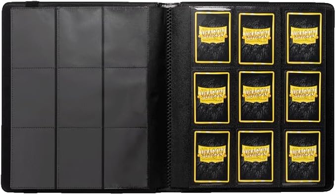 Dragon Shield Card Codex – Card Codex Portfolio 360: Iron Grey - MTG Card Sleeves are Smooth & Tough - Compatible with Pokemon & Magic The Gathering Cards