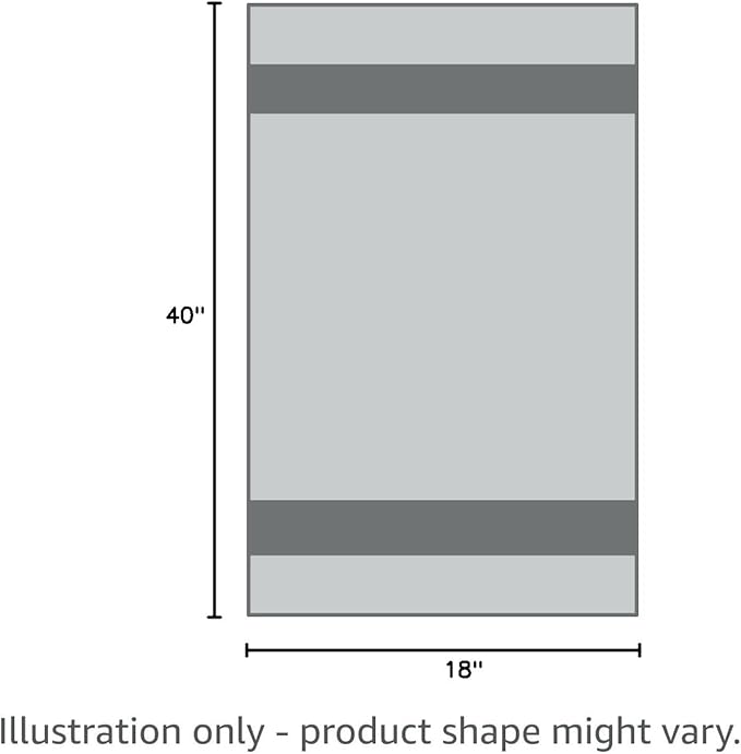 Madamelique Exclusive Hand Towels Set of 2-18 x 40 Inches - Decorative Bathroom Peshtemal Towel for Hand, Face, Hair, Yoga, Tea, Dishcloth, Kitchen and Bath - 100% Pure Cotton (Gray)