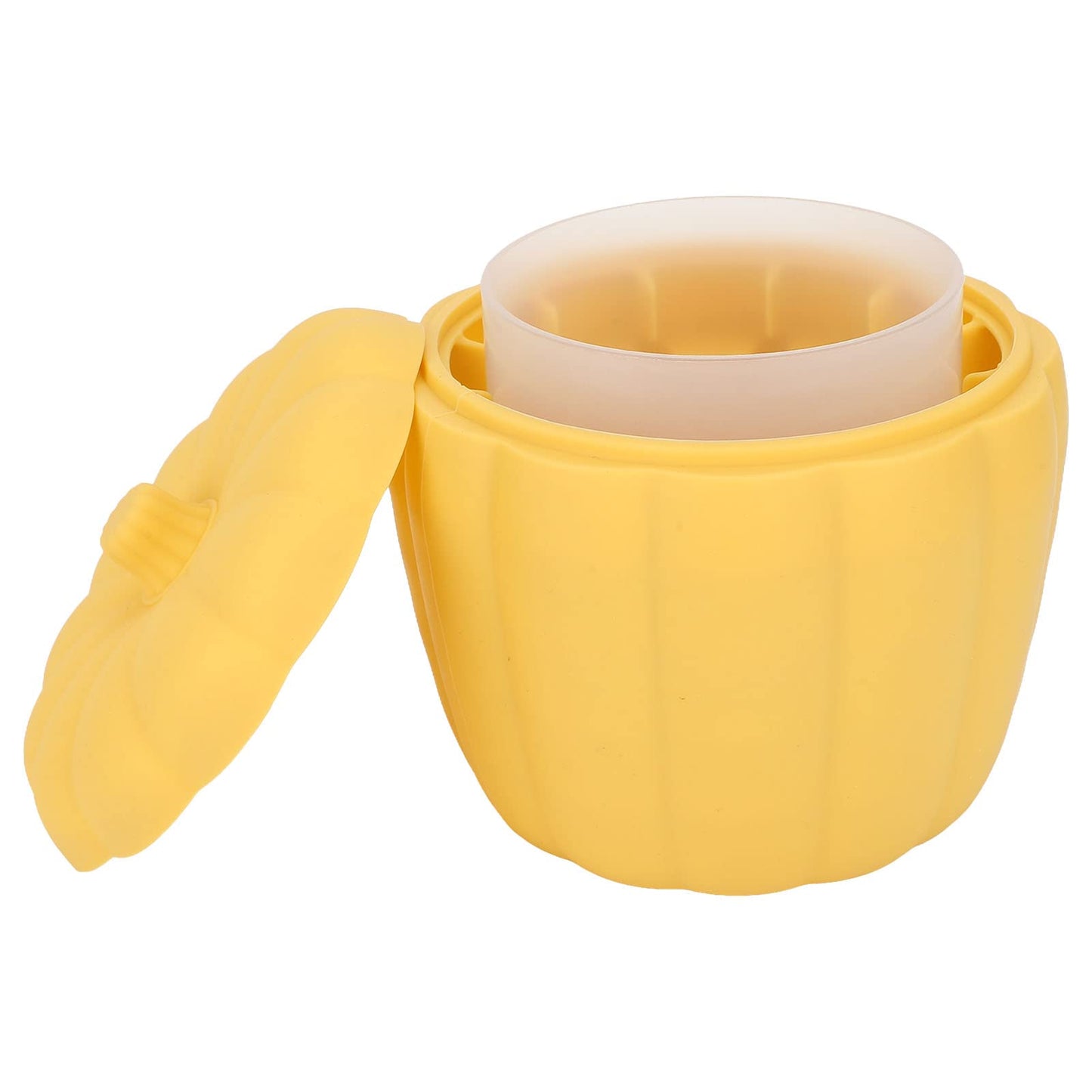 Ice Cube Maker, Pumpkin Look, Easy to Use, Space Saving, Silicone Acrylic Silicone Ice Bucket
