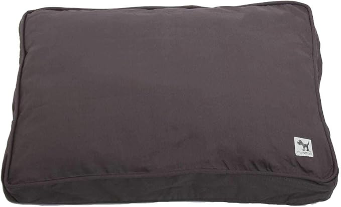 Molly Mutt I'm a Realist Sheepy Wool-Filled Crate Pad, GOTS-Certified 100% Organic Cotton Canvas Cover with Temperature-Regulating Wool-Filled Insert, Ideal for Dog Bed or Kennel, 48"x30"x2.5"