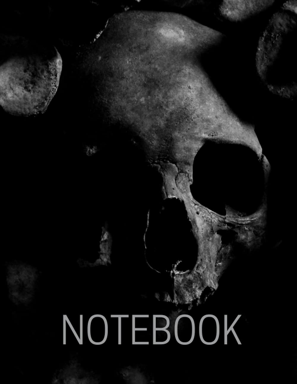 Halloween Journal: Halloween Notebook: Halloween Journal Notebook To Write In - Halloween Themed Gifts For Adults: Black N White Skull Themed Lined ... – October 1, 2021: Skull Black and white