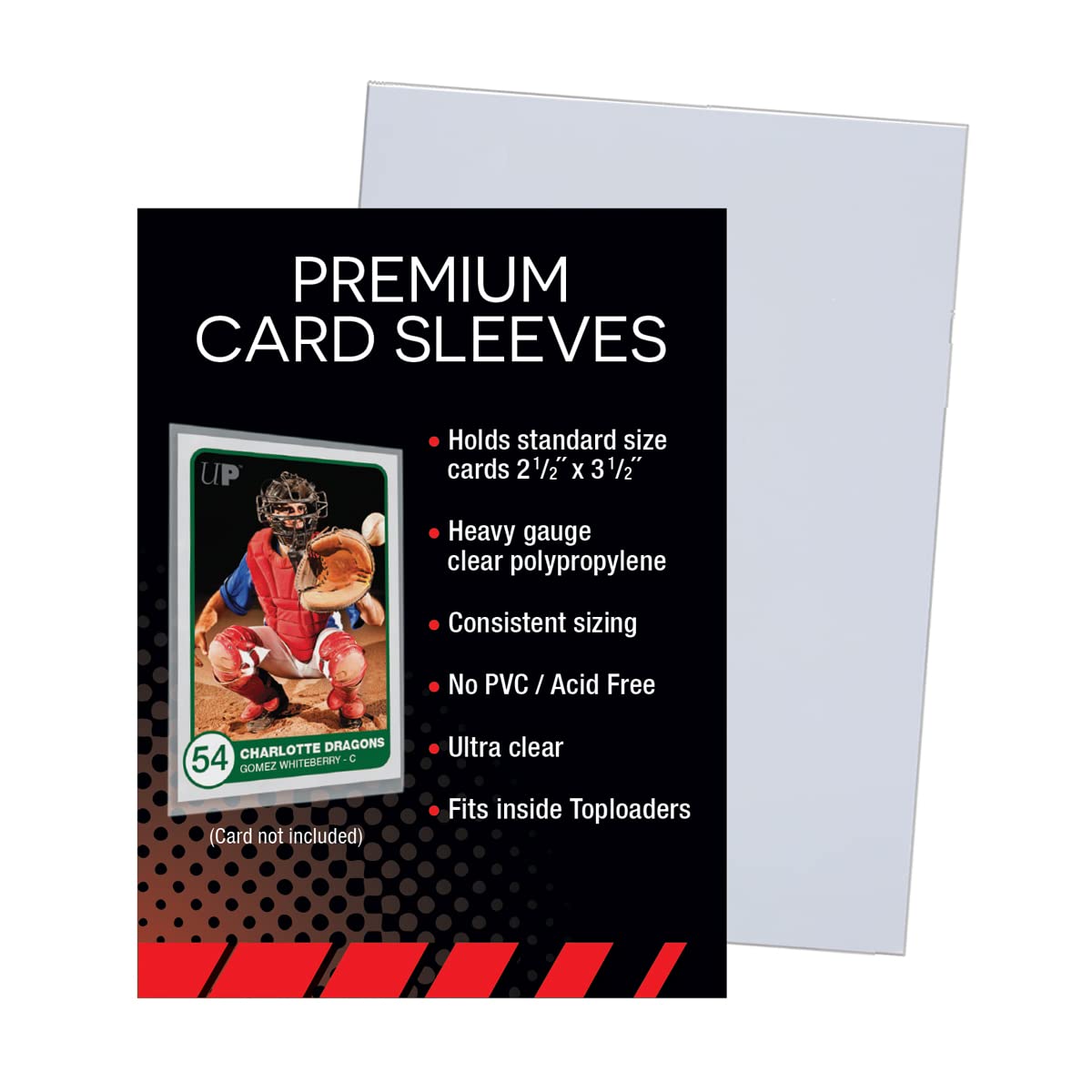 Ultra Pro Card Premium Card Sleeves Pack (100 Sleeves)