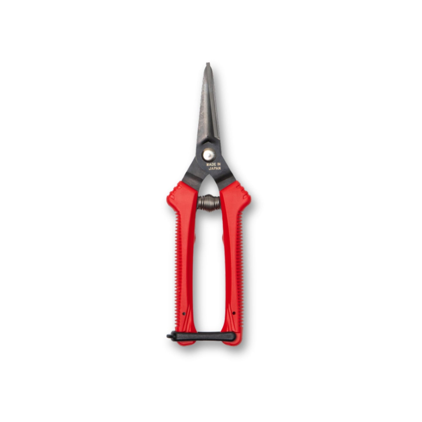 Saboten SD-8 Japanese Micro Tip Harvesting Snips, Ultra-Light 2.3 oz (65g) Pruning Scissors for Herbs, Flowers & Vegetables, HRC60 Blade Steel, Spring Action + Safety Lock, Made in Japan