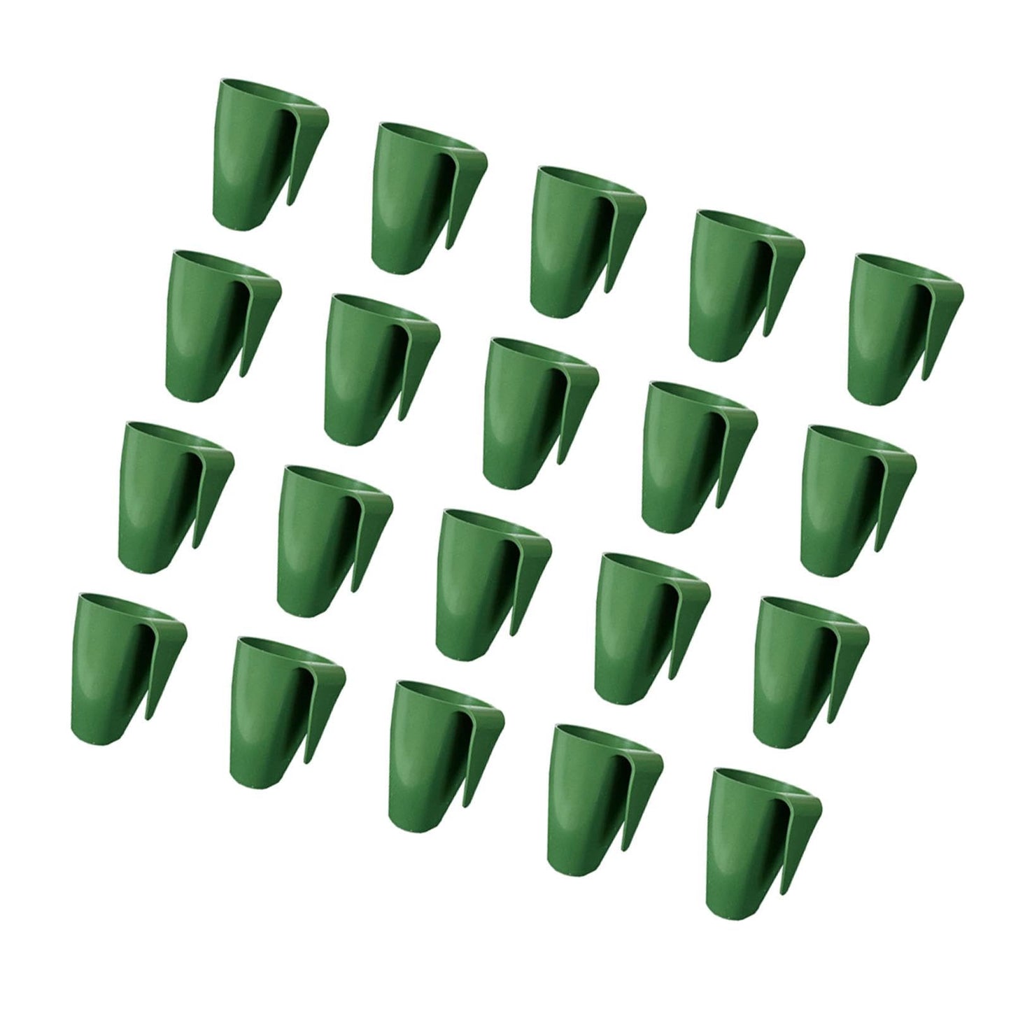 Fonowx 20 Pieces Plant Propagation Cup Fast Transplanting Stem Branching Cup Strawberry Roots Nursery Pot Breathable PP Structure, Size S