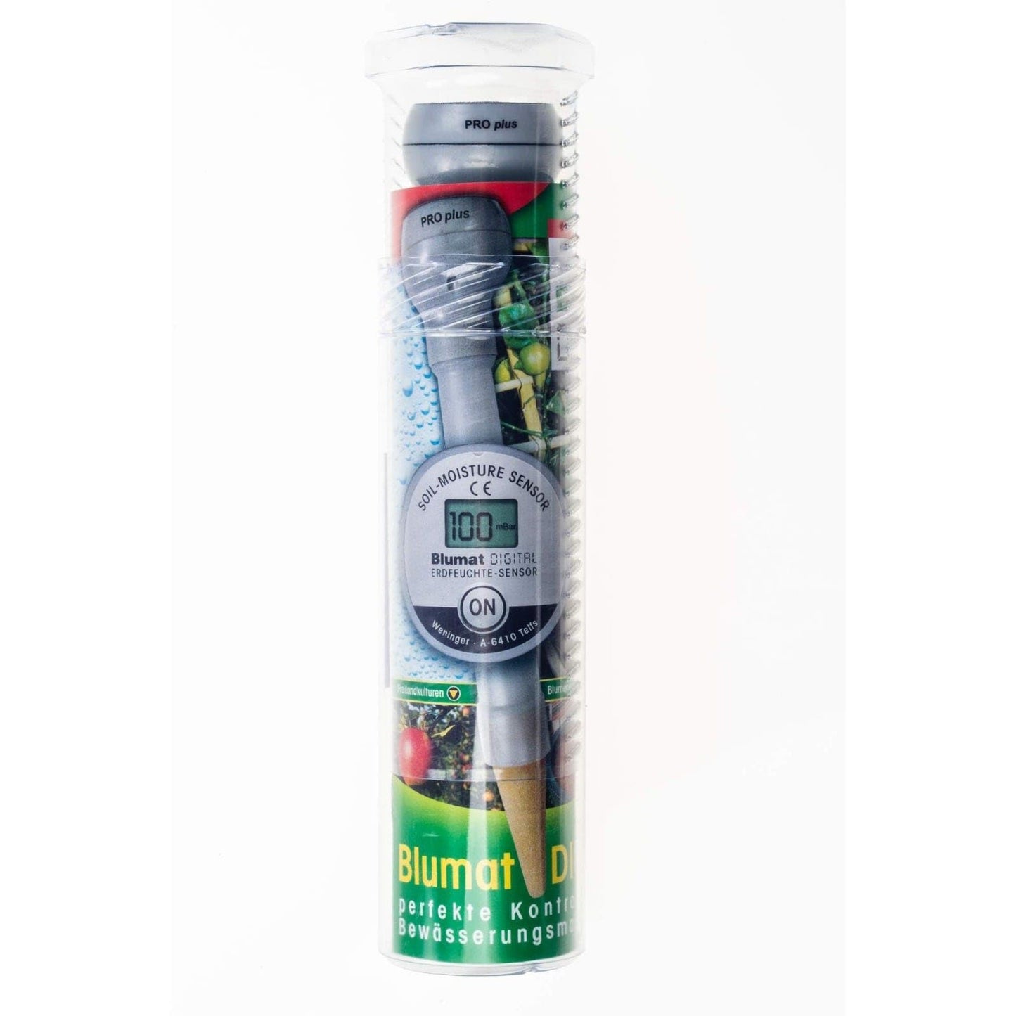 Blumat Moisture Meter for Plants - Accurate Soil Moisture Meter - Easy to Use Advanced Water Meter for Gardening (Moisture Meter with Cap)