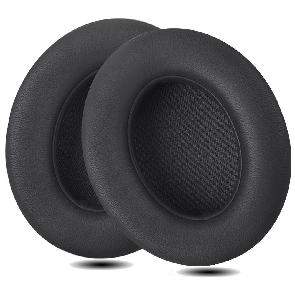 QOQOON Professional Headphone Replacement Ear Pads for Beats Studio 2 & 3 (B0501, B0500) Wired & Wireless | Does NOT Fit Beats Solo, Enhanced Foam, Luxurious PU Leather Cushions (Titanium Grey)