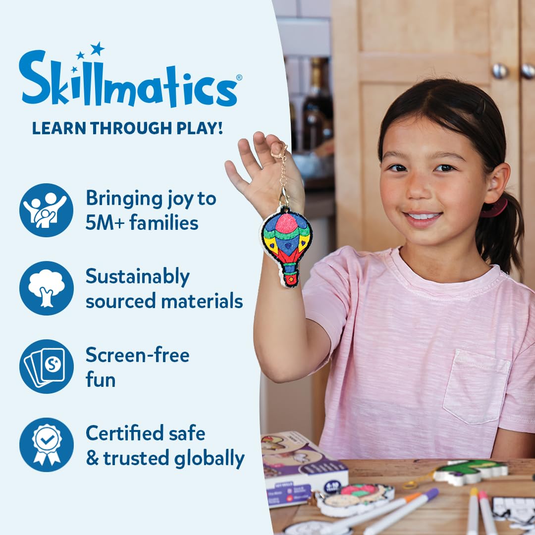 Skillmatics Vocabulary Flash Cards for Kids - Learn 100 Words with Wordplay, Visuals, & Soundplay, Educational Gift for Ages 8, 9, 10 & Up, Screen-Free Language Game