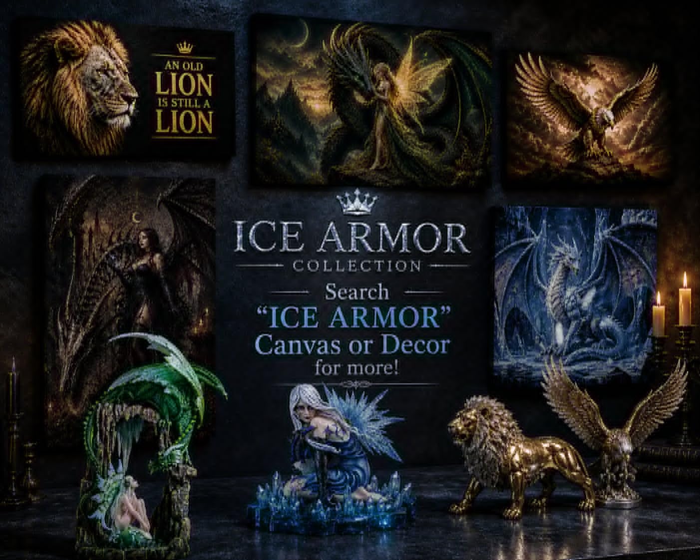 ICE ARMOR 10.75" W Purple Dragon Incense Burner Sticks Holder Statue Sculpture Ornament Decoration Home/Room Decor Ideas