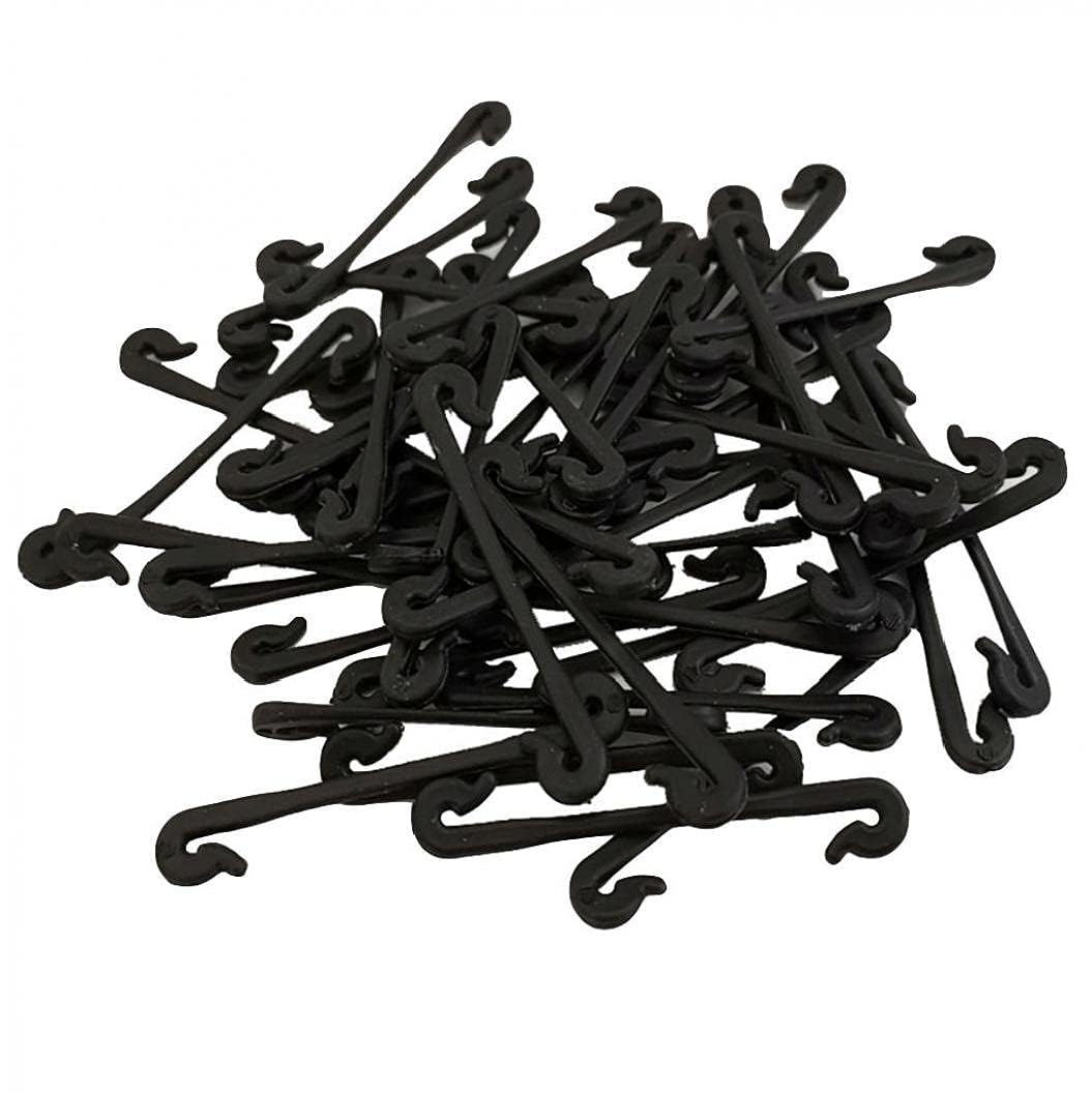 HiSpkNix 300PCS Grape Vine Trellis Clips - Compatible with Raspberry Canes, Kiwi, Grapevines, Plant Support Ties, Garden Training Buckles & Hooks