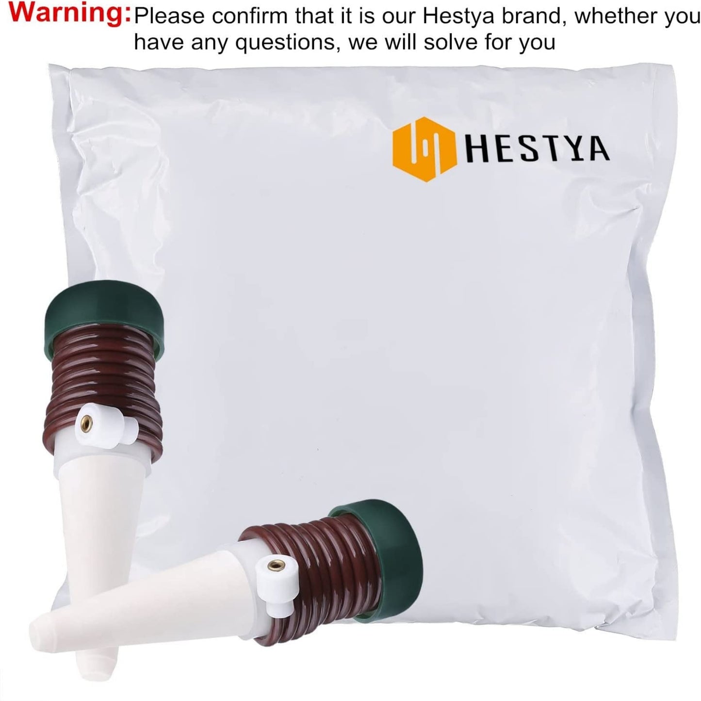 HESTYA 24 Pack Plant Self Watering Stakes Insert Automatic Watering Devices Self Watering Spikes Indoor Outdoor Plant Watering for Vacation