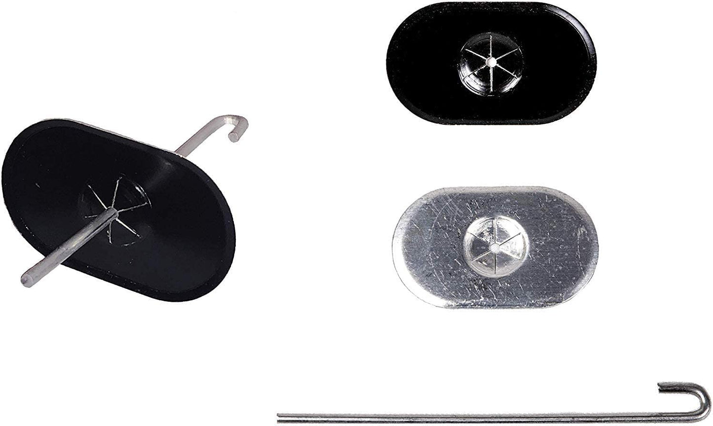 ROTAK Solar Panel Bird/Critter Guard Fastener Clips - Used to Secure Bird Proofing Wire-mesh onto Solar Panels - Removable Without Damage (Package of 30)
