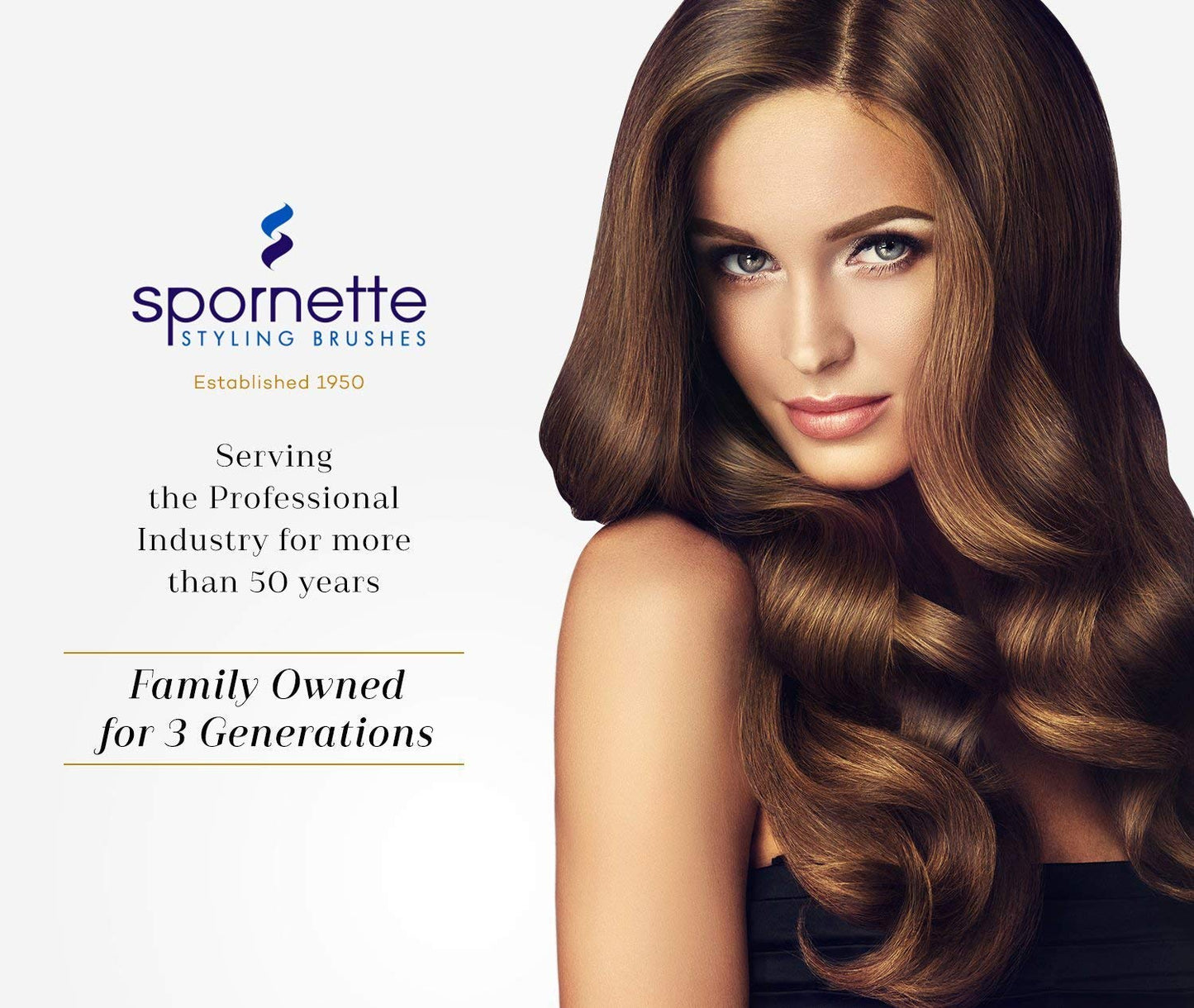 Spornette Deville Boar Bristle Wooden Paddle Hair Brush for Women - Cushion Oval Hair Straightening Brush for Blow Drying, Detangling, Smoothing & Styling
