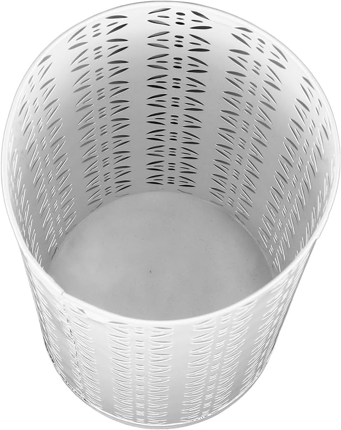 Round Umbrella Organizer Bin, Freestanding Metal Umbrella Holder Umbrella Stand Rack for Entryway, Canes Walking Sticks Holder Rain Collection for Home, Office (S 62x50cm / 24.41x19.69in)