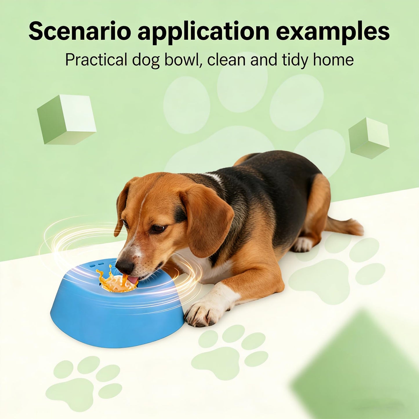 SFPNSHHY Slow Feeder Dog Bowls, Bowl Anti-Slip Slow Feeder, Dog Food Slow Feeder, Dog Bowl to Slow Used to Relieve Anxiety, Interactive Dog Lick Bowl for Drinking Water and Nutritional Supplements