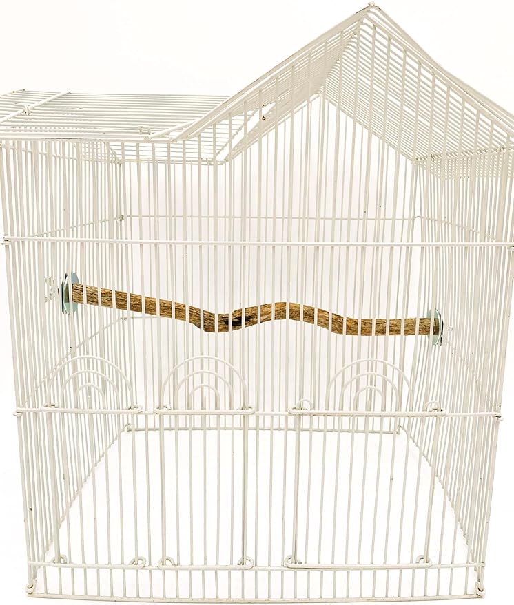 Polly's Full Length Hardwood Bird Perch, 20-Inch