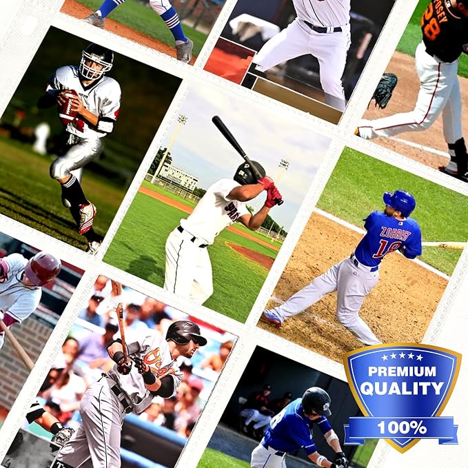 100 Pack 9 Pocket Card Sleeves Binder Sheets, Holds 1800 Cards, Trading Card Sleeves for 3 Ring Binder, Protective Pages Sheets for Baseball, Football, Business, Game Cards