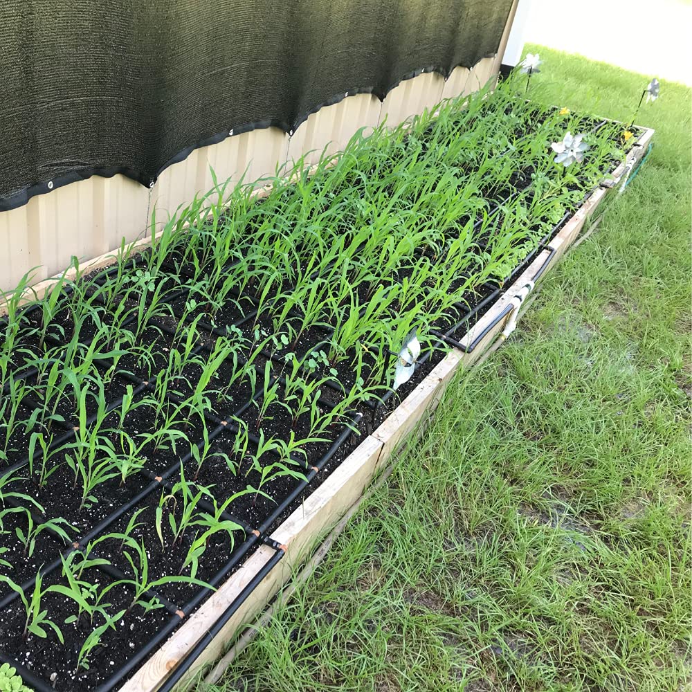 Garden Grid Manifold - 12" Tall, Double Style | Link All of Your Garden Grids So They Water Together | Ideal for Side-By-Side Garden Grid Connections
