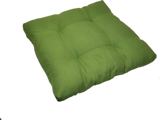 Green Hemp Fabric Dogs and Cats Bed Pillow with Hemp Filler - Pet Sleeping Mat - Comfy Kennel Pad - Large, Small, Standart (XXL 35x35")