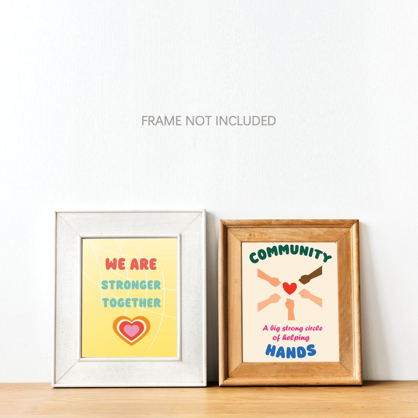 KDMAZH Kindness Posters for Classroom Decorations,6 Classroom Poster,Language educational,Motivational, Positive,Inspirational. 8x10Inch,Unframed