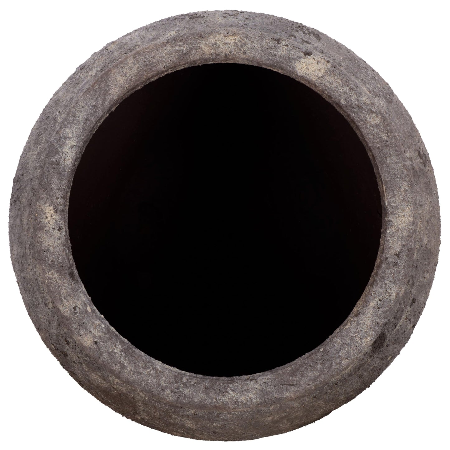 SAFAVIEH Outdoor - Ramsey Planter Pot with Drainage - Antique Brown Ficonstone Cement - Weather Resistant - Ideal for Patio, Garden, Backyard, 14.2" Wx 14.2" D x 13" H (PAT1553A)
