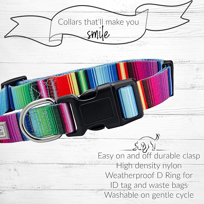 Lucky Love Dog - Adjustable Dog Collar and Leash Set with Easy Click Buckle for Large Dogs, Durable, & Comfortable Collar for Male & Female Dogs, Puppies & Adult Ones - Nacho Combo, Large