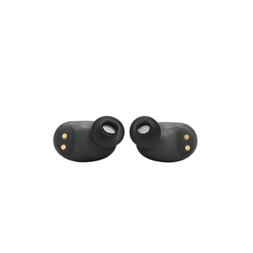 JBL Live Free 2 - True Wireless Noise Cancelling Earbuds, Up to 35hrs of Playtime, 6 mics for Perfect Calls with Zero Noise, IPX5 Waterproof, Oval Tubes for Better Comfort, Isolation, & bass (Black)