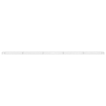 Gabion Raised Bed Silver Galvanized Steel Large Sturdy, Gardening, Pots & Planters, 145644