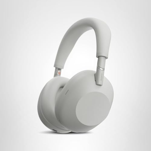 Sony WH-1000XM6 The Best Noise Canceling Wireless Headphones, HD NC Processor QN3, 12 Microphones, Adaptive NC Optimizer, Mastered by Engineers, Studio-Quality, 30-Hour Battery, Platinum Silver
