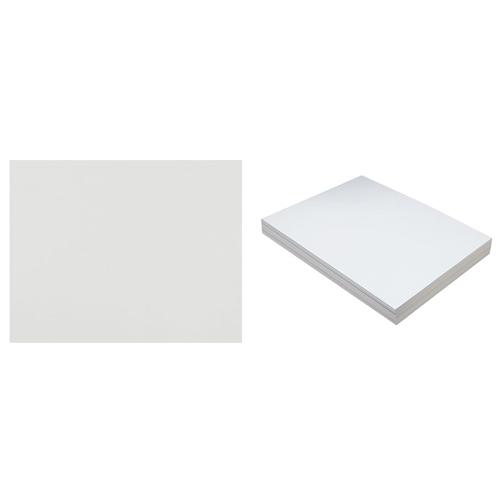 Pacon Railroad Board 25 Sheets, Tagboard 100/Pack Arts & Crafts Bundle
