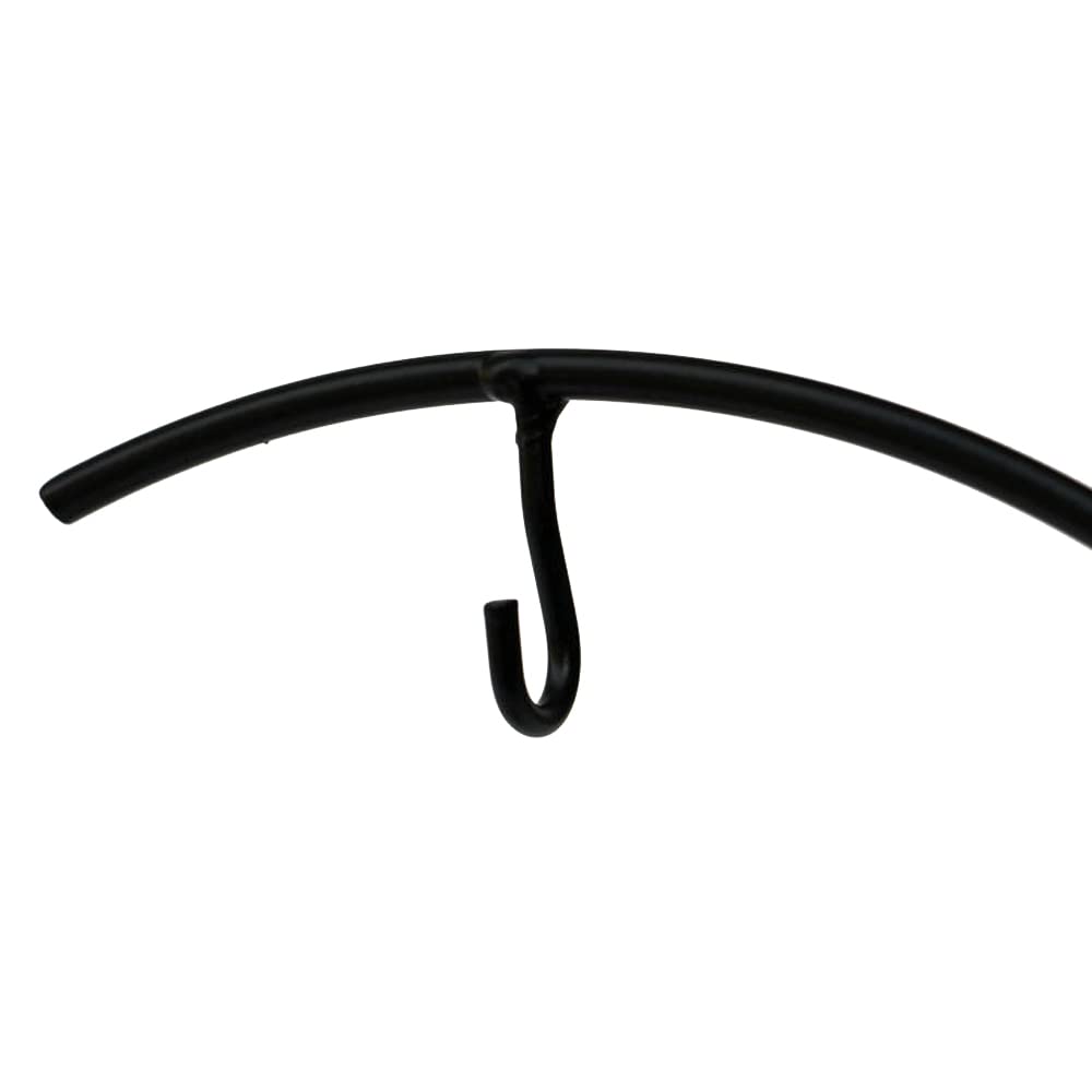 WOCTDTHW Ornament Display Stand Holder Iron Hanger for Chrismas Hanging Glass Globes (C Shape 1 Pcs)