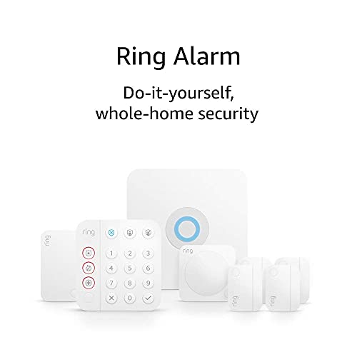 Ring Alarm 8-piece kit (2nd Gen) - home security system with optional 24/7 professional monitoring