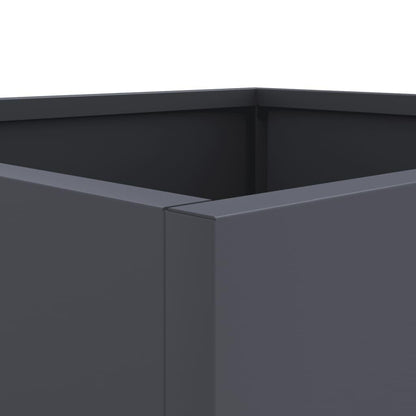 YAFF Planter Anthracite Cold-rolsteel Medium Durable Planter,Pots & Planters-841573