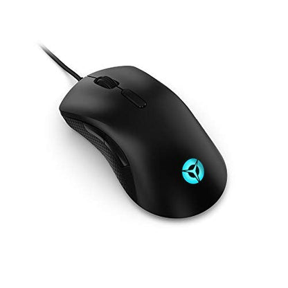 Lenovo Legion M410 Wireless RGB Gaming Mouse – 6 Button Palm Grip Mouse with 16,000 DPI, 53 Hour Rechargeable Battery, 2-Zone RGB Lighting, NVIDIA Reflex Compatible