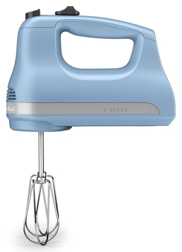KitchenAid 5-Speed Ultra Power Hand Mixer - KHM512, Contour Silver