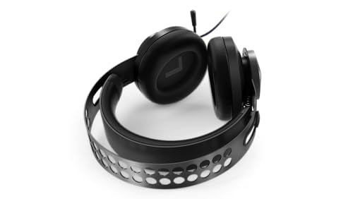 Lenovo Legion H500 PRO 7.1 Surround Sound Gaming Headset, Noise-Cancelling Mic, Memory Foam & PU Leather Earcups, Stainless Steel Headband, PC, PS4, Xbox One, Nintendo Switch, GXD0T69864, Black