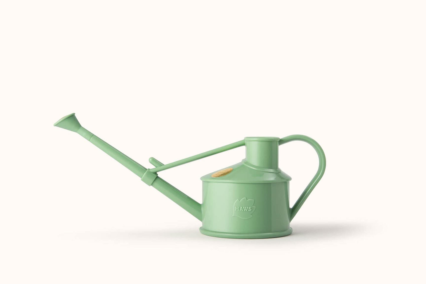 Bosmere Haws Handy Plastic Watering Can, Mini Water Can for Indoor Plants, Succulents and Flowers, Sage Green, 1 Pint