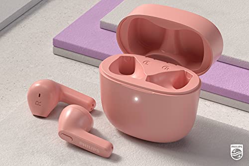 Philips T2236 True Wireless Headphones with IPX4 Water Resistance and Super-Small USB-C Charging case
