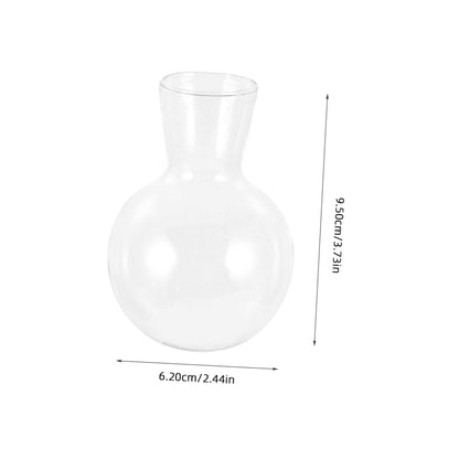 Abaodam Terrarium Plants Glass Planter Air Plant Terrarium Glass Vases for Centerpieces Bulb Vase