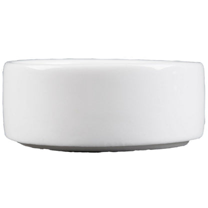 American Metalcraft Porcelain Tealight Candle Holder (Set of 4), Round, White, PSLT17
