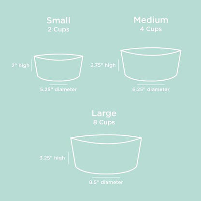 Waggo Simple Solid Dog Bowl and Stand - Single Iron Stand with Single Ceramic Feeder or Water Bowl, Elevated Pet Feeder (Small, Matte White)