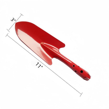 Mini Colorful Metal Hand Shovel, Trowel Set Garden Tools for Flower Soil Planting Digging Transplanting - Ideal Gardening Gift for Kids (Pack of 5)