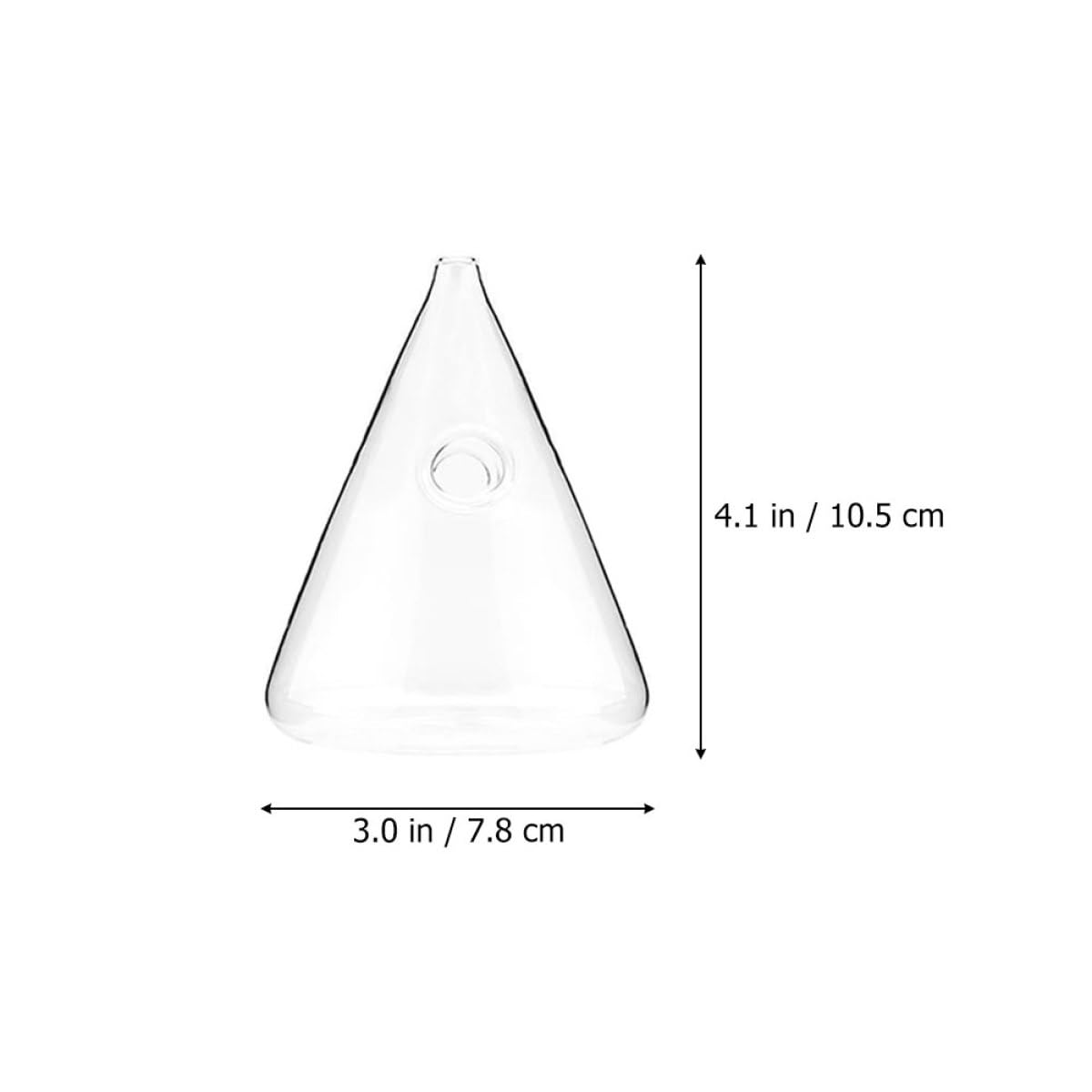 Unomor Geometric Glass Wall Hanging Vase Set of 3, Hydroponic Planter Bottles for Indoor Home Décor, Terrarium Glass Plant Containers for Living Room and Office