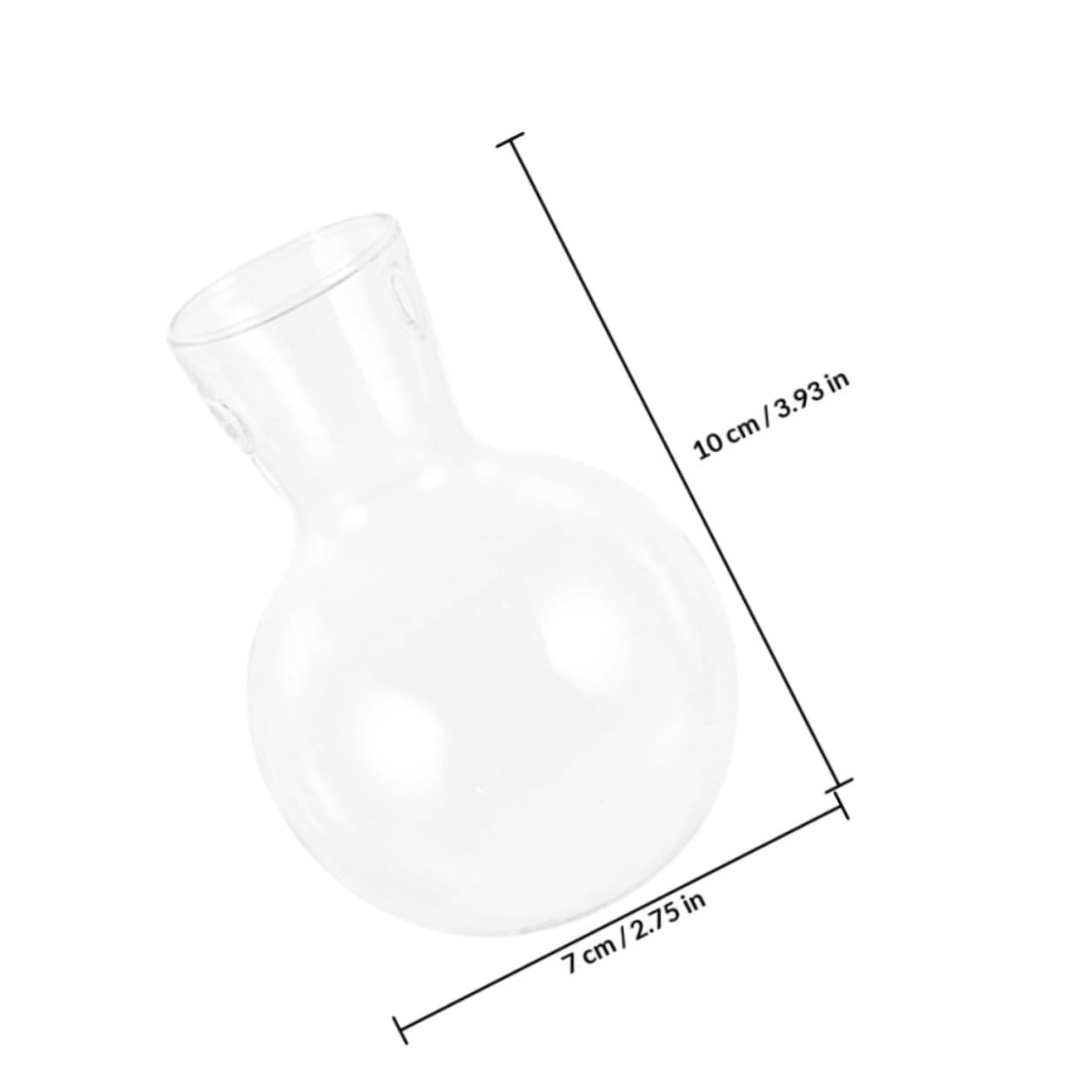 Abaodam 3pcs Hydroponic Plant Vase Glass Propagation Planter with Wooden Stand High Borosilicate Glass Bulb Vase for Desktop Indoor Plant Terrarium Gardening Decor
