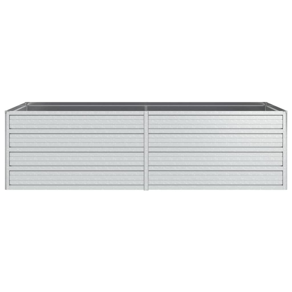 Garden Raised Bed Silver Galvanized Steel Large Garden Raised Bed, Gardening, Pots & Planters, 316884