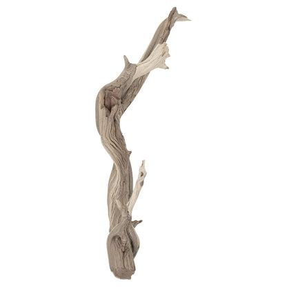 Koyal Wholesale 12” Driftwood Terrarium Decor, Clean California Manzanita Drift Wood Reptile Decor, Driftwood Decor for Home, Desert Reptile Supplies
