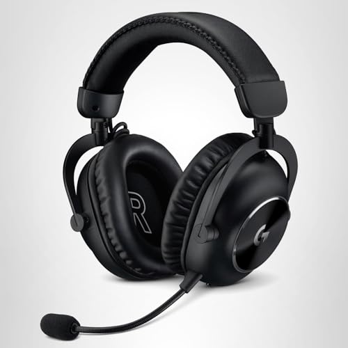 Logitech G PRO X 2 Lightspeed Wireless Gaming Headset: Wireless Gaming Headphones with Mic, 50mm Graphene Drivers, 2.02.0—7.1 Surround, Bluetooth/USB/3.5mm Aux, for PS4/PS5/PC/Nintendo Switch - Black