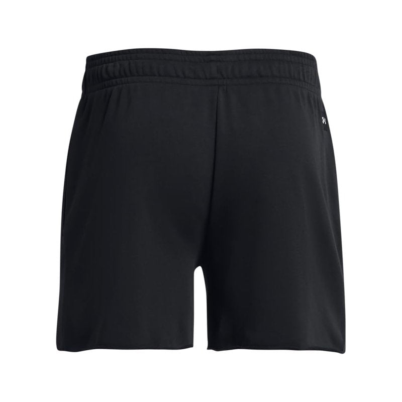 Under Armour Men's Project Rock Terry Shorts, (001) Black / / Downpour Gray, X-Large