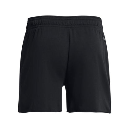 Under Armour Men's Project Rock Terry Shorts, (001) Black / / Downpour Gray, X-Large