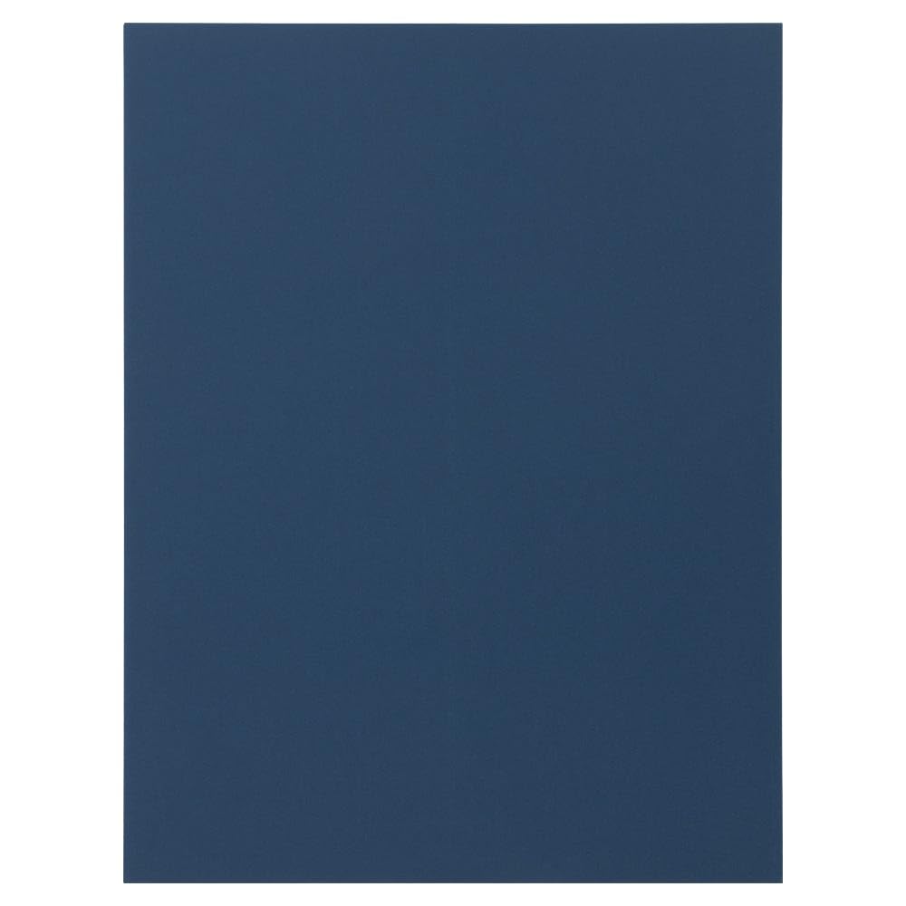 LUXPaper 10 x 13 Open End Envelopes | Peel & Press | Navy Blue | 80lb. Text | 50 Qty