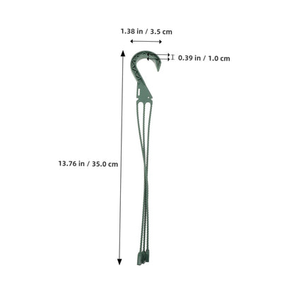 YARNOW 5Pcs Space Saving Plant Hanger Chain Versatile Flower Pot Hooks for Plants Succulents and Indoor Decor Simple Installation for Efficient Vertical Gardening